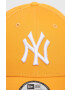 New Era șapcă de baseball din bumbac culoarea portocaliu cu imprimeu NEW YORK YANKEES - Pled.ro