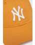 New Era șapcă de baseball din bumbac culoarea portocaliu cu imprimeu NEW YORK YANKEES - Pled.ro