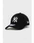 New Era șapcă de baseball din bumbac culoarea negru cu imprimeu NEW YORK YANKEES - Pled.ro