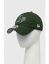 New Era șapcă de baseball din bumbac culoarea verde cu imprimeu OAKLAND ATHLETICS - Pled.ro