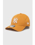 New Era șapcă de baseball din bumbac culoarea galben modelator NEW YORK YANKEES 60298721.SNDWHI-SNDWHI - Pled.ro