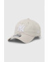 New Era șapcă de baseball din bumbac culoarea gri modelator NEW YORK YANKEES - Pled.ro