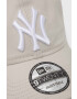 New Era șapcă de baseball din bumbac culoarea gri modelator NEW YORK YANKEES - Pled.ro