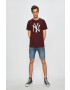 New Era tricou 11863695-maroon - Pled.ro