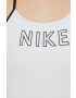 Nike costum de baie dintr-o bucată Cutout culoarea alb cupa moale - Pled.ro