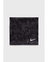 Nike fular impletit culoarea negru cu imprimeu - Pled.ro