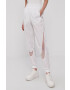 Nike Sportswear Pantaloni femei culoarea alb jogger medium waist - Pled.ro