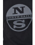 North Sails tricou din bumbac barbati culoarea negru cu imprimeu - Pled.ro