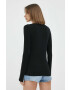 Notes du Nord longsleeve din amestec de lana culoarea negru - Pled.ro