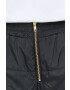 Notes du Nord pantaloni scurti femei culoarea negru neted high waist - Pled.ro