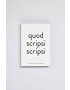 Nuuna notepad Quod Scripsi Scripsi S - Pled.ro