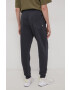 OCAY pantaloni de bumbac barbati culoarea albastru marin neted - Pled.ro