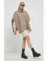 Only poncho din amestec de lana - Pled.ro