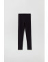 OVS leggins copii culoarea albastru marin neted - Pled.ro