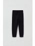 OVS Pantaloni copii culoarea negru material neted - Pled.ro