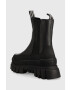 Palladium cizme Revolt Chelsea Ranger femei culoarea negru cu platforma - Pled.ro