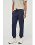 Paul&Shark pantaloni de trening culoarea albastru marin neted - Pled.ro