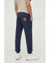 Paul&Shark pantaloni de trening culoarea albastru marin neted - Pled.ro