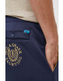 Paul&Shark pantaloni de trening culoarea albastru marin neted - Pled.ro