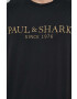 Paul&Shark tricou din bumbac culoarea negru cu imprimeu - Pled.ro