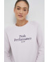 Peak Performance bluza femei culoarea roz cu imprimeu - Pled.ro