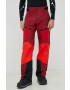 Peak Performance pantaloni Gravity GoreTex culoarea bordo - Pled.ro