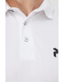 Peak Performance polo de bumbac culoarea alb neted - Pled.ro