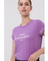 Peak Performance Tricou din bumbac culoarea violet - Pled.ro