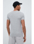 Peak Performance tricou din bumbac culoarea gri cu imprimeu - Pled.ro