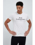 Peak Performance tricou din bumbac culoarea alb cu imprimeu - Pled.ro