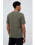 Peak Performance tricou din bumbac culoarea verde neted - Pled.ro