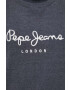 Pepe Jeans bluza barbati culoarea gri cu imprimeu - Pled.ro