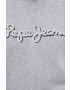 Pepe Jeans bluza Ryan barbati culoarea gri melanj - Pled.ro