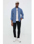 Pepe Jeans camasa jeans Cranmore barbati cu guler button-down regular - Pled.ro