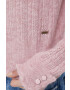 Pepe Jeans cardigan din amestec de lana Tiana femei culoarea roz light - Pled.ro