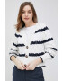 Pepe Jeans cardigan Tabata femei culoarea alb - Pled.ro