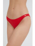 Pepe Jeans chiloti de baie Fabiola Bottom culoarea rosu - Pled.ro