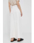 Pepe Jeans fusta jeans culoarea bej maxi drept - Pled.ro