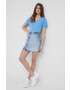 Pepe Jeans fusta jeans Hannah mini creion - Pled.ro