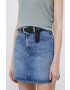 Pepe Jeans fusta jeans Rachel mini drept - Pled.ro