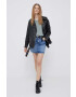 Pepe Jeans fusta jeans Rachel mini drept - Pled.ro