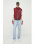 Pepe Jeans geaca BARNOLD barbati culoarea bordo de tranzitie - Pled.ro