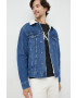 Pepe Jeans geaca jeans barbati culoarea albastru marin de tranzitie - Pled.ro