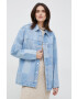 Pepe Jeans geaca jeans River femei oversize - Pled.ro