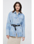 Pepe Jeans geaca jeans River femei oversize - Pled.ro