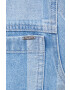 Pepe Jeans geaca jeans River femei oversize - Pled.ro