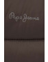 Pepe Jeans geaca Maddie femei culoarea maro de iarna - Pled.ro