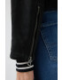 Pepe Jeans geaca ramones de piele Roma femei culoarea negru de tranzitie - Pled.ro