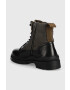 Pepe Jeans ghete de piele Brad Boot Combi barbati culoarea negru - Pled.ro