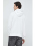 Pepe Jeans hanorac de bumbac David Hoodie barbati culoarea alb cu glugă neted - Pled.ro